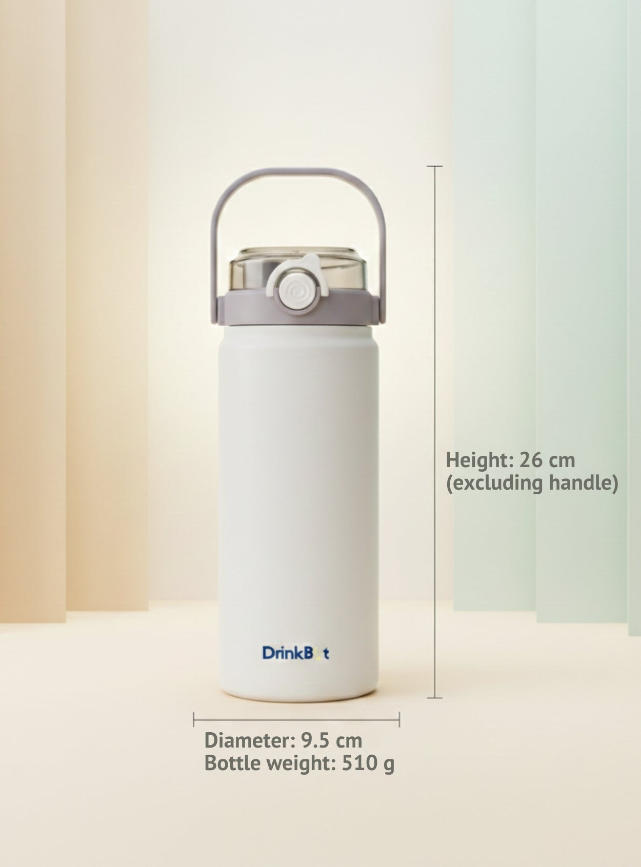 DrinkBot Nova | 1.2 Litre | 316 Grade | Stainless Steel Bottle