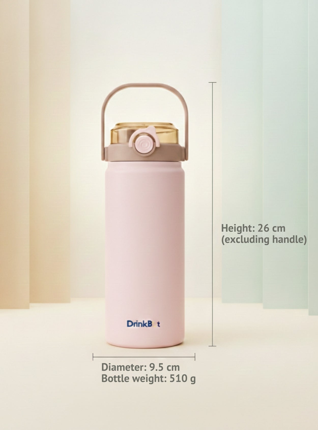 DrinkBot Nova | 1.2 Litre | 316 Grade | Stainless Steel Bottle