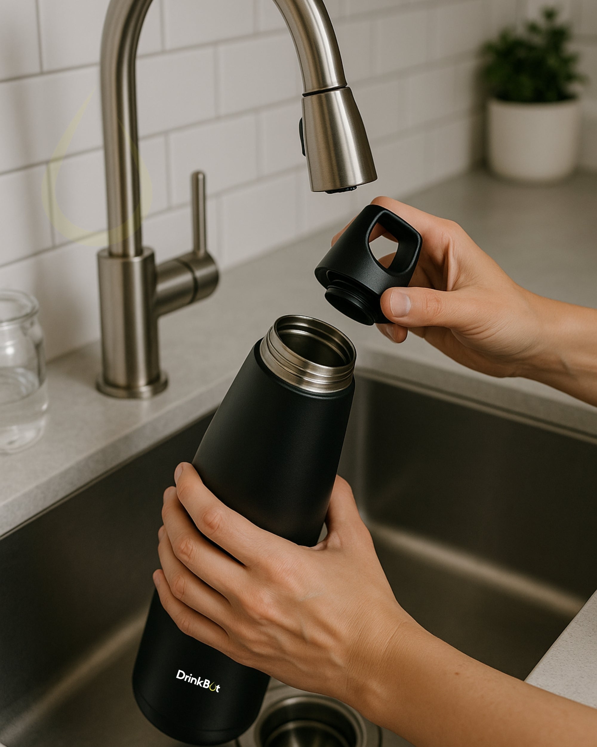 Drinkbot™ Myst Flask – 1080ml | 580ml | 316 Grade Stainless Insulated Steel | Hot & Cold, Leakproof, Lightweight & Tough