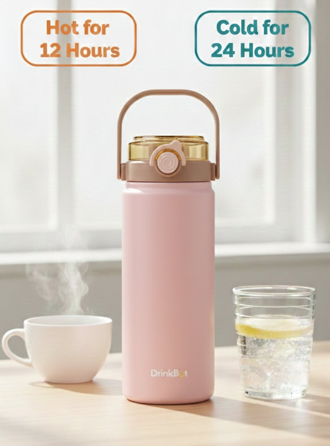 DrinkBot Nova | 1.2 Litre | 316 Grade | Stainless Steel Bottle