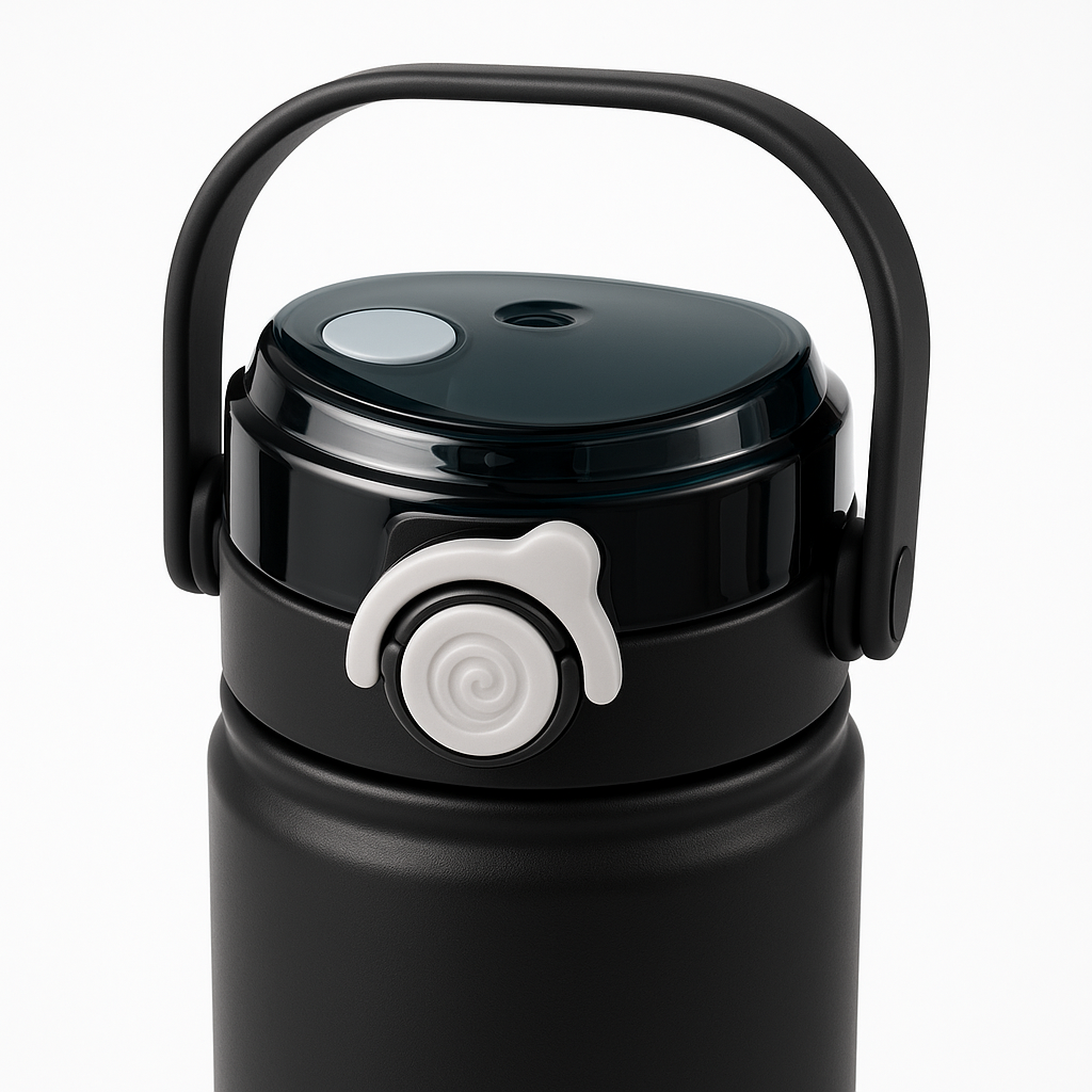 Drinkbot Nova | 1200 ml | 316 Grade Stainless Steel | Vacuum Insulated Water Bottle | Dual Access with Both Sip & Pour Lid | Thermos Hot & Cold | Water Bottle for Office, School, Gym and and Outdoor
