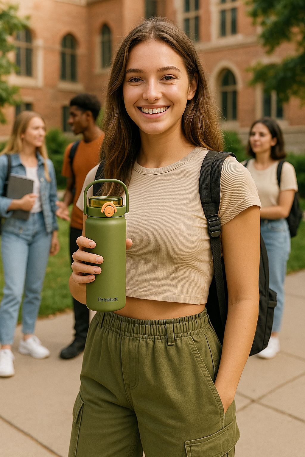 Drinkbot Nova | 1200 ml | 316 Grade Stainless Steel | Vacuum Insulated Water Bottle | Dual Access with Both Sip & Pour Lid | Thermos Hot & Cold | Water Bottle for Office, School, Gym and and Outdoor