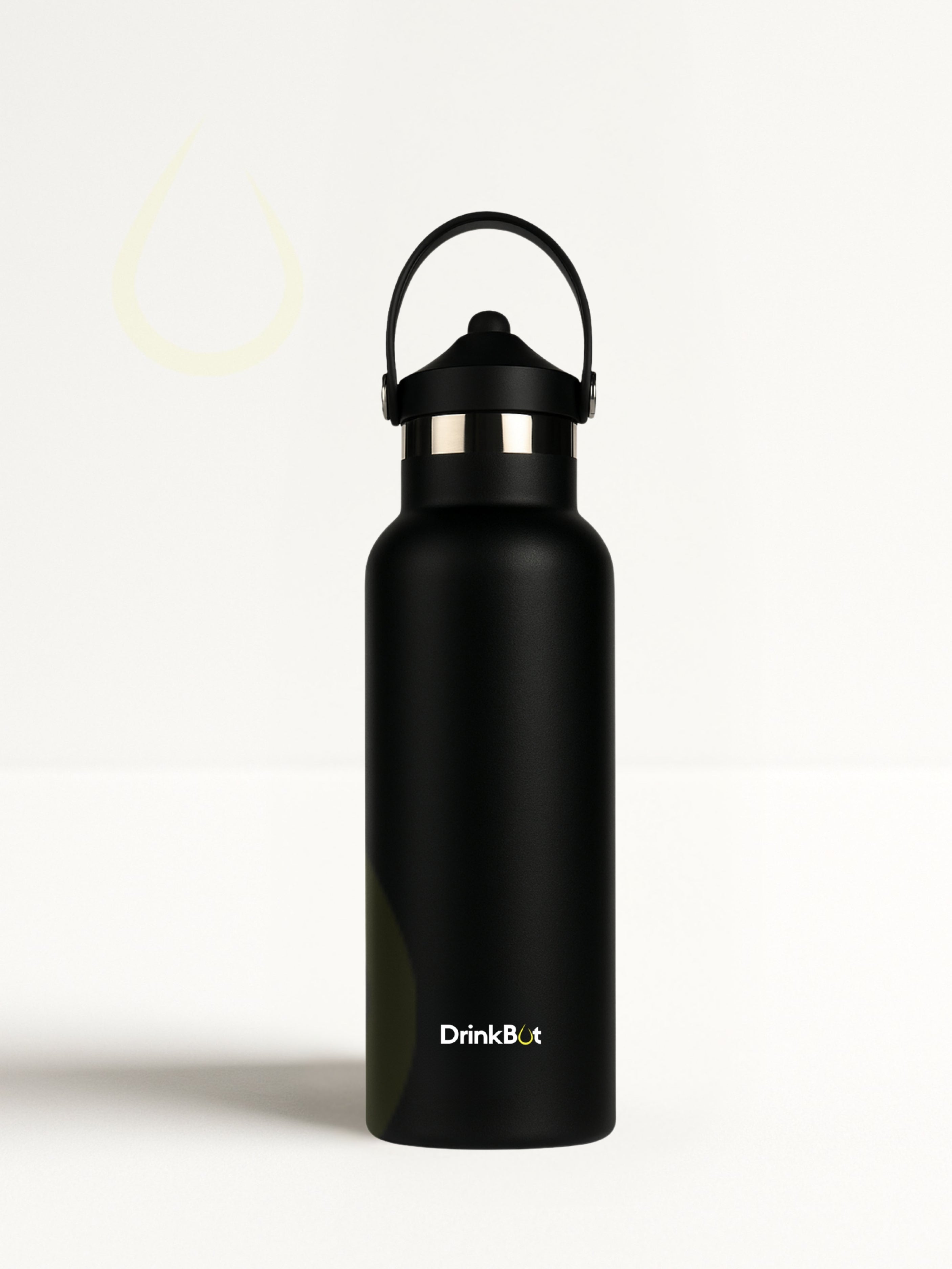 DrinkBot Breeze Kids  Sipper Bottle | 24hr Hot & Cold | 304 Steel, Double Wall | BPA-Free, Leak & Rust-Proof | Ideal for School, Sports & Travel