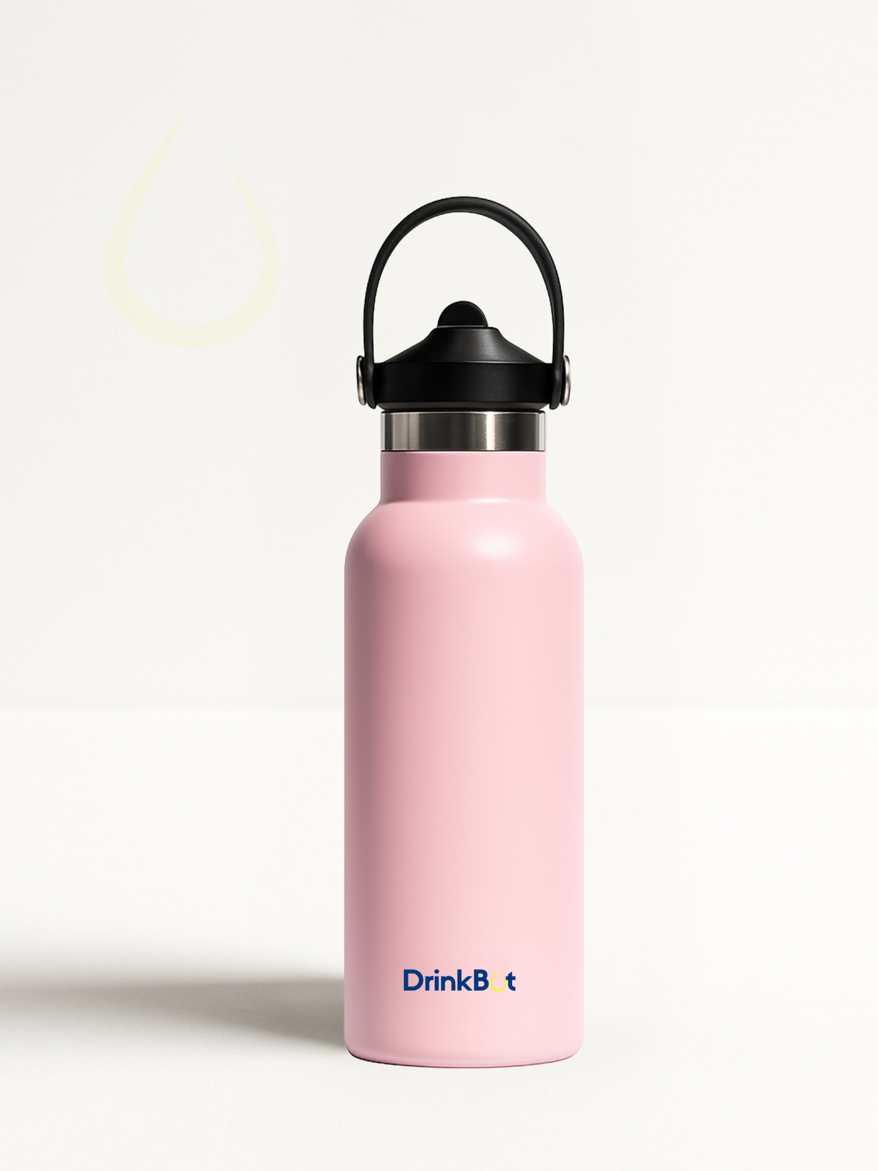 DrinkBot Breeze Kids  Sipper Bottle | 24hr Hot & Cold | 304 Steel, Double Wall | BPA-Free, Leak & Rust-Proof | Ideal for School, Sports & Travel