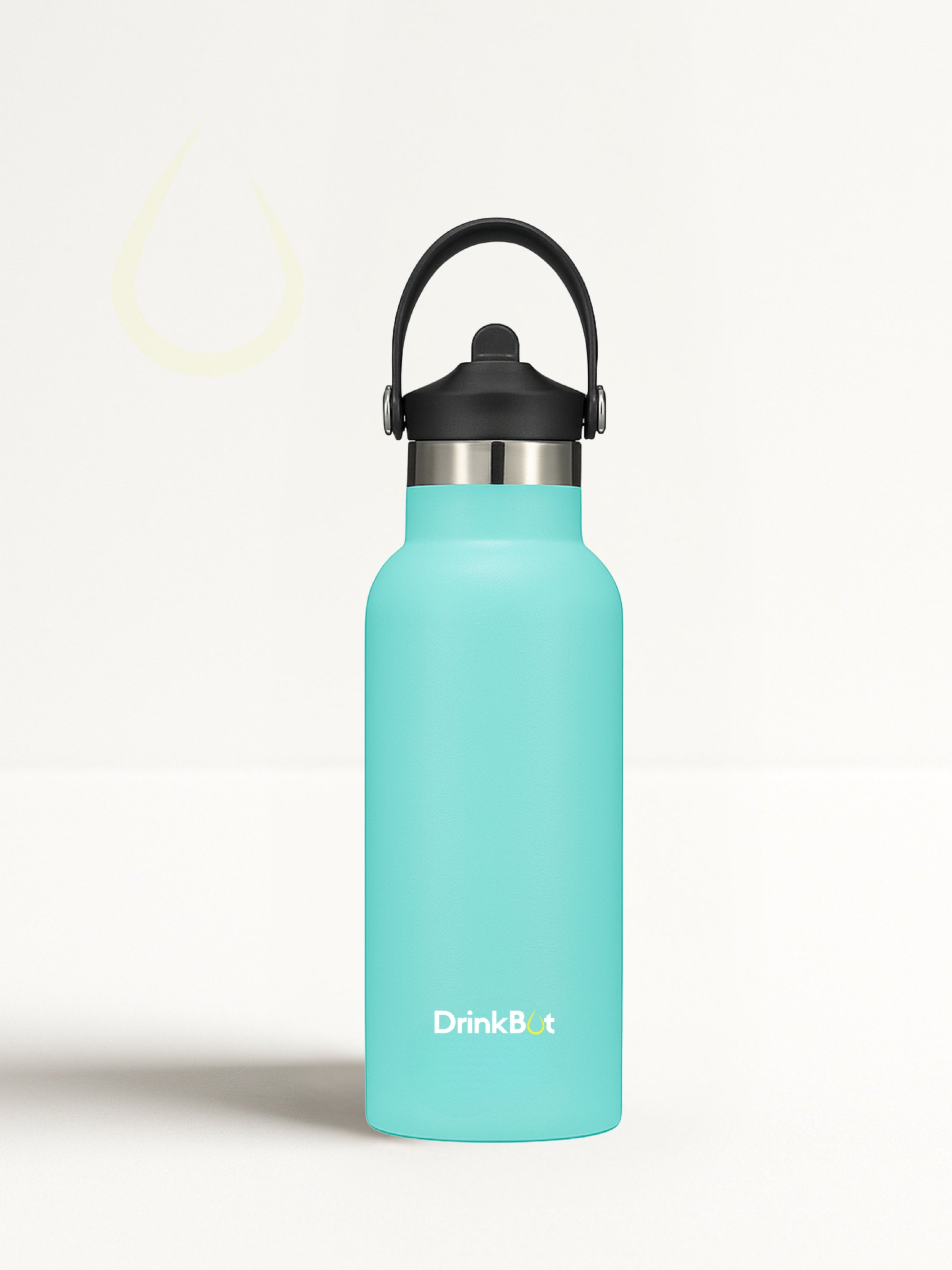 DrinkBot Breeze Kids  Sipper Bottle | 24hr Hot & Cold | 304 Steel, Double Wall | BPA-Free, Leak & Rust-Proof | Ideal for School, Sports & Travel