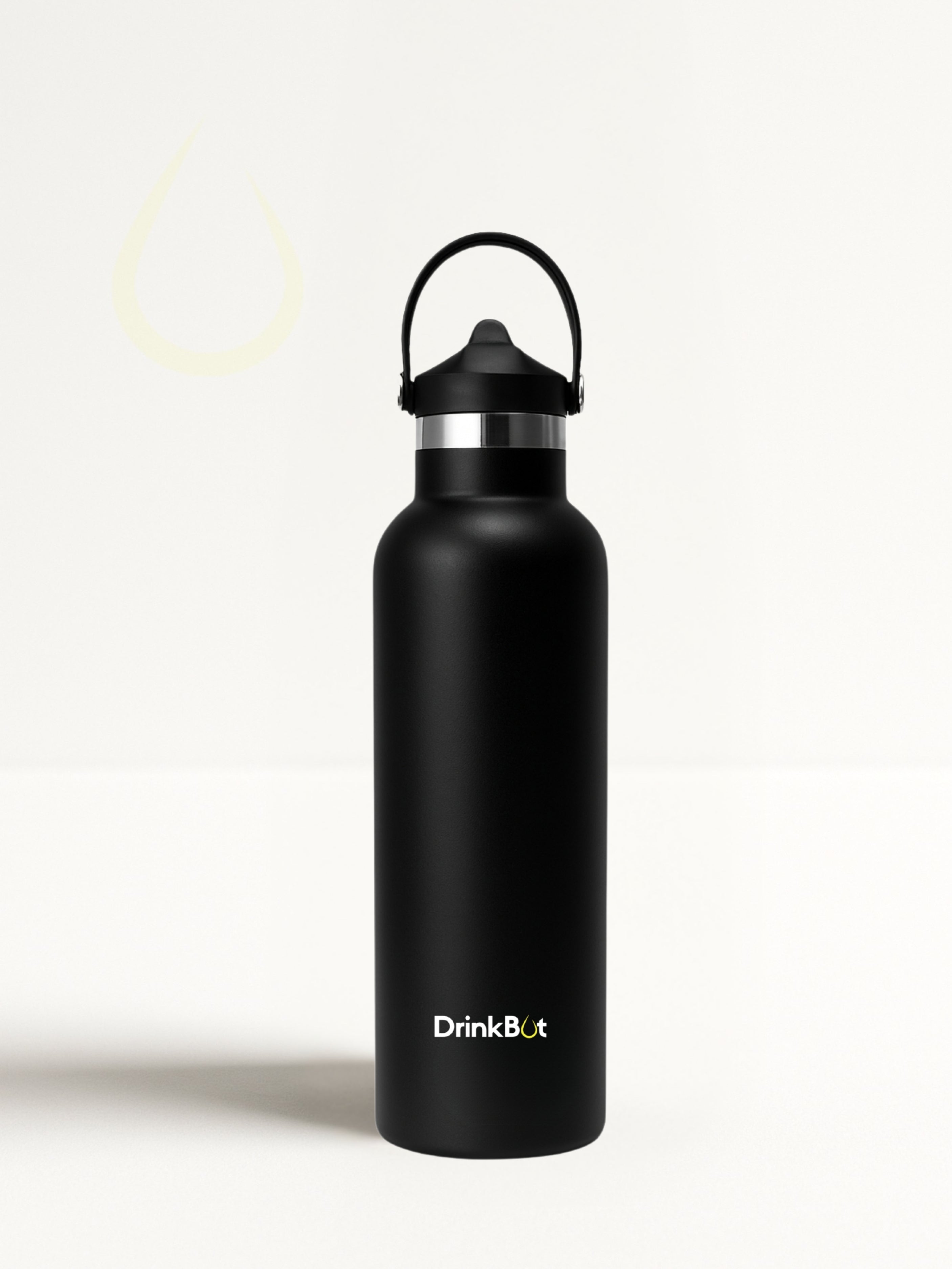DrinkBot Breeze Kids  Sipper Bottle | 24hr Hot & Cold | 304 Steel, Double Wall | BPA-Free, Leak & Rust-Proof | Ideal for School, Sports & Travel