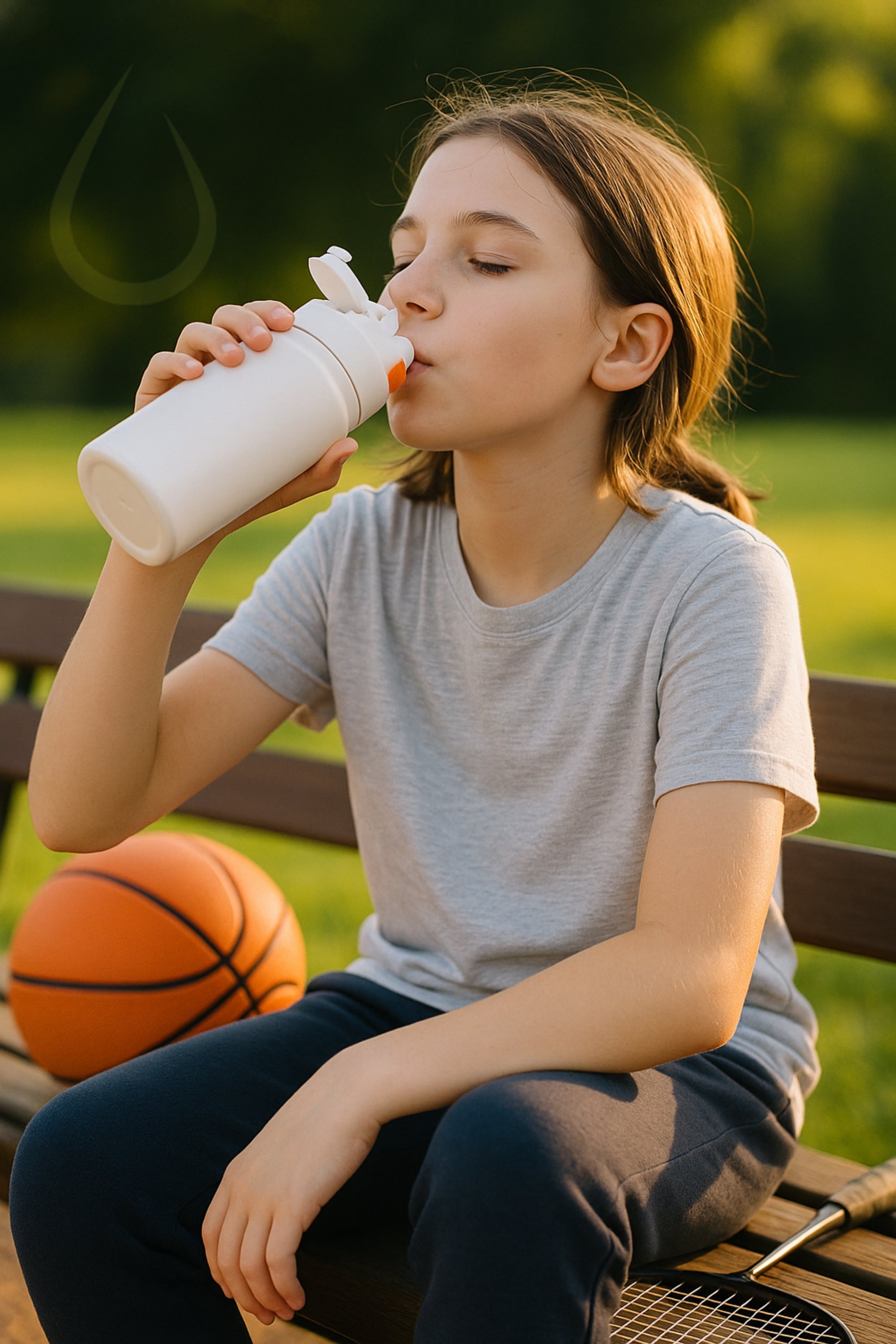 Drinkbot Luna | The Ultimate Recycled Stainless Steel Eco-Friendly & Reusable Water Bottle Ideal for School, Outdoor, Gym, Home, and Office Use - Leak Proof and BPA-Free, PVC Free - 800ml