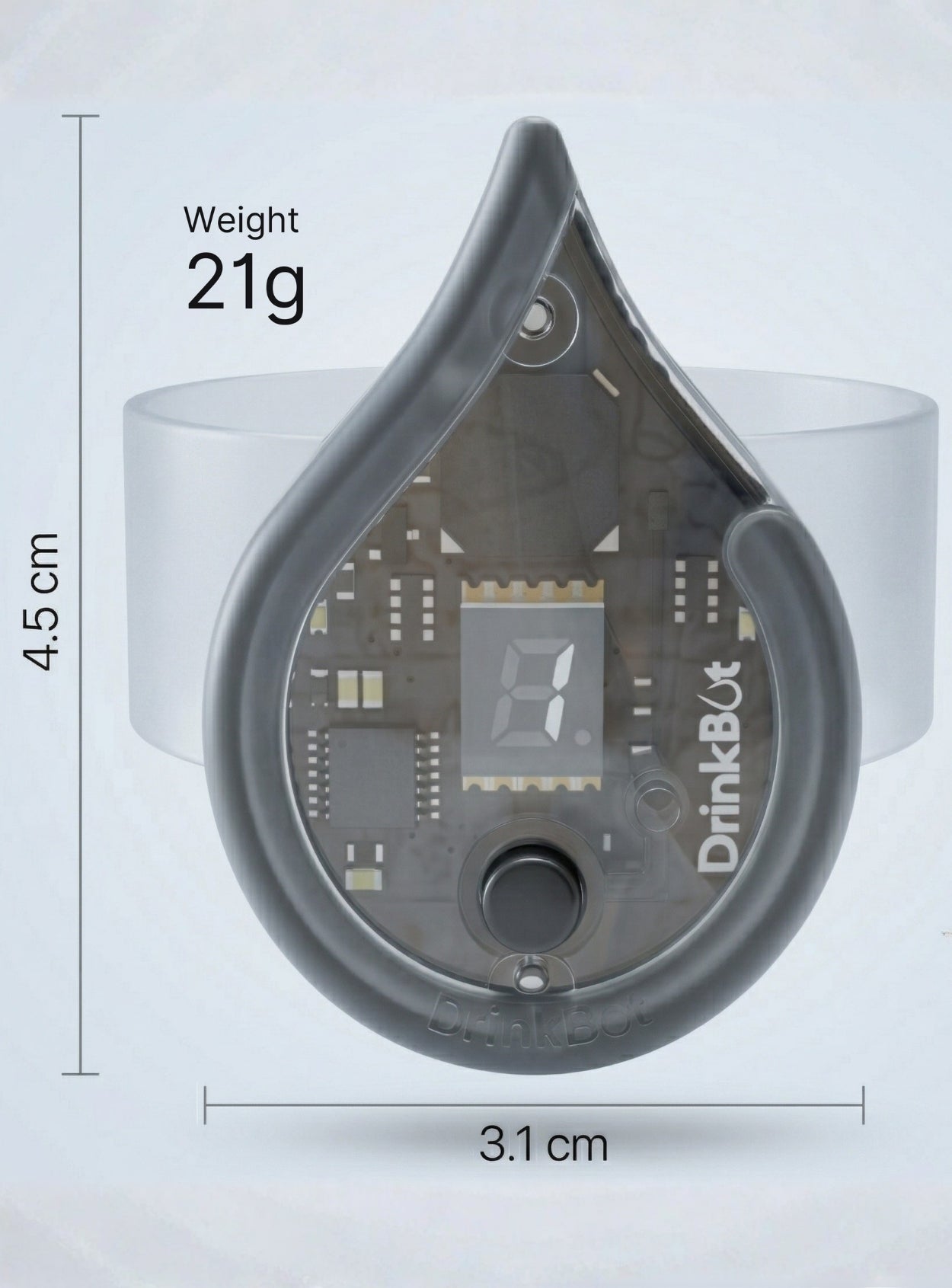 DrinkBot Smart Hydration Reminder Band