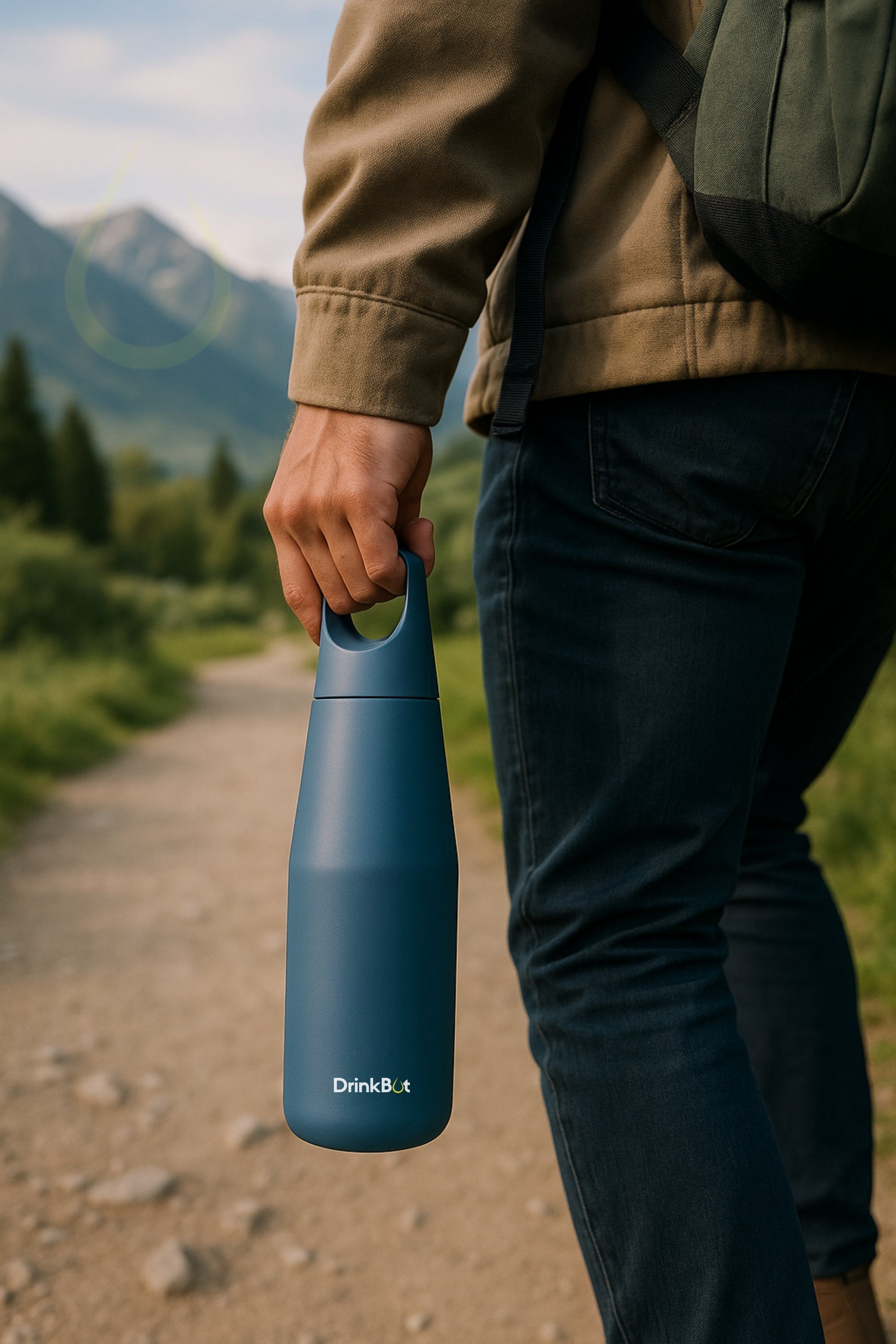 Drinkbot™ Myst Flask – 1080ml | 580ml | 316 Grade Stainless Insulated Steel | Hot & Cold, Leakproof, Lightweight & Tough