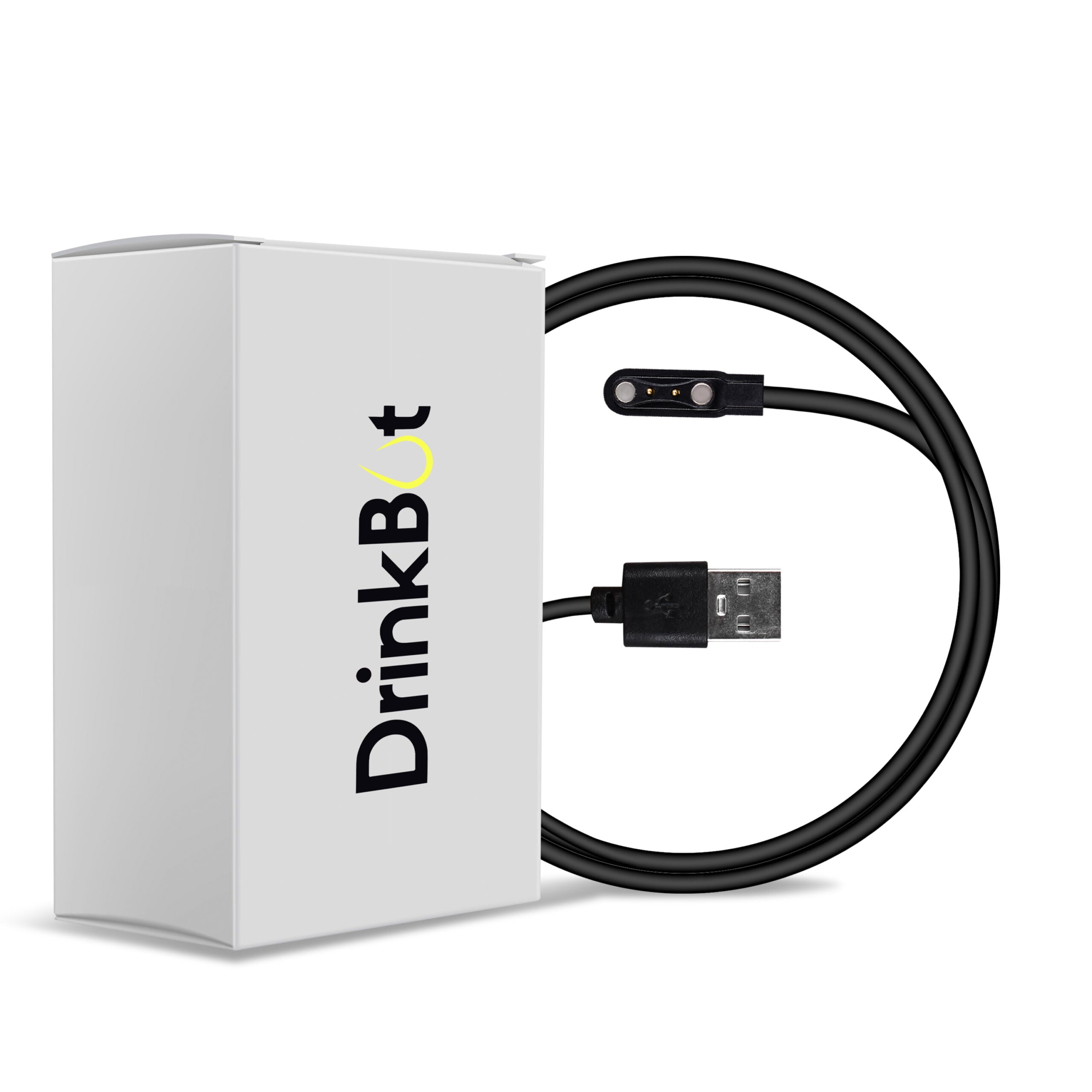 Drinkbot™ Glow Charging Cable – USB Magnetic Pogo-Pin | Fast Charging, Safe & Durable