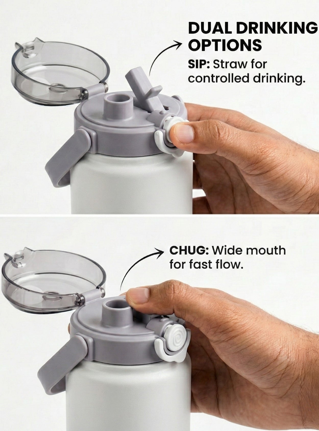 DrinkBot Nova | 1.2 Litre | 316 Grade | Stainless Steel Bottle