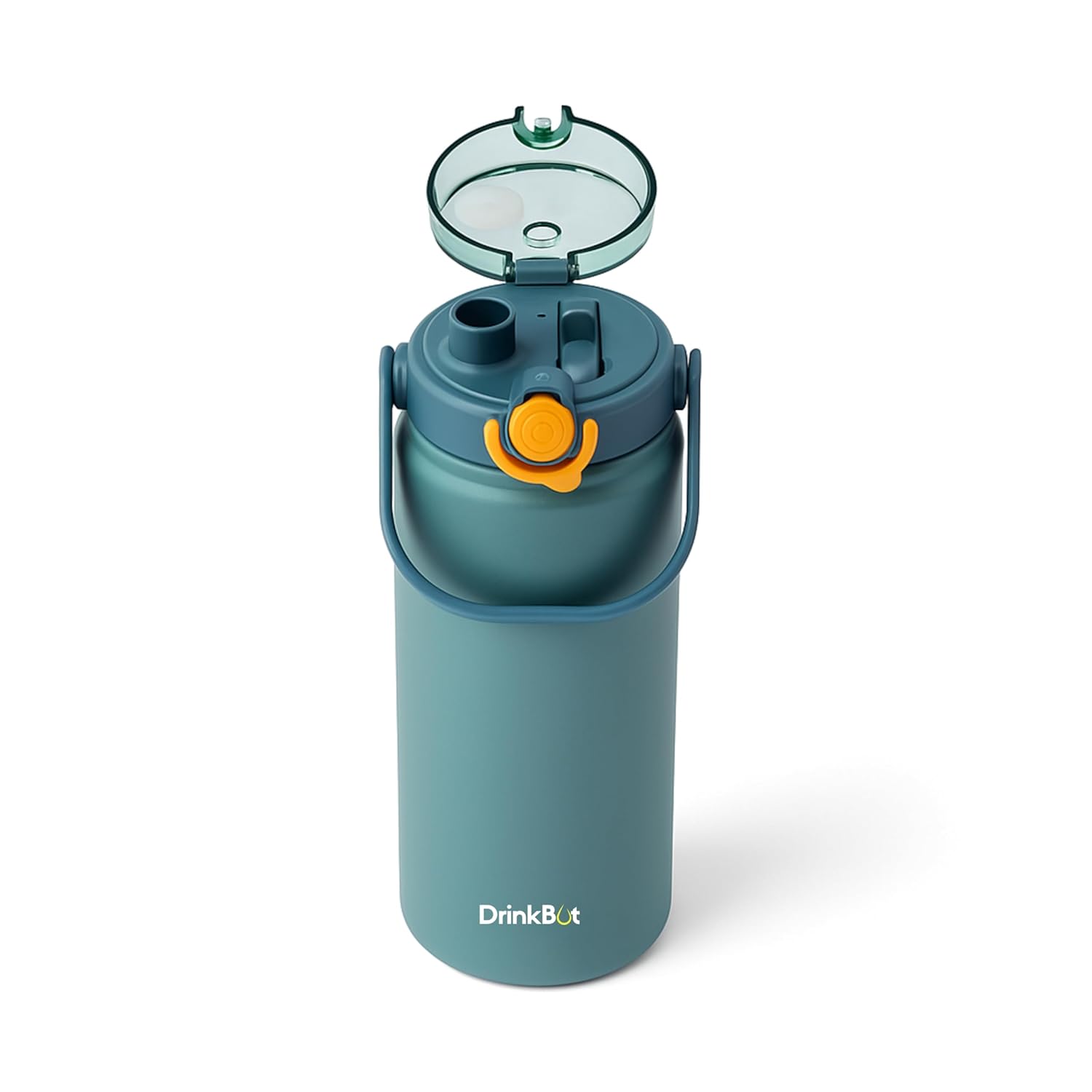 Drinkbot Nova | 1200 ml | 316 Grade Stainless Steel | Vacuum Insulated Water Bottle | Dual Access with Both Sip & Pour Lid | Thermos Hot & Cold | Water Bottle for Office, School, Gym and and Outdoor
