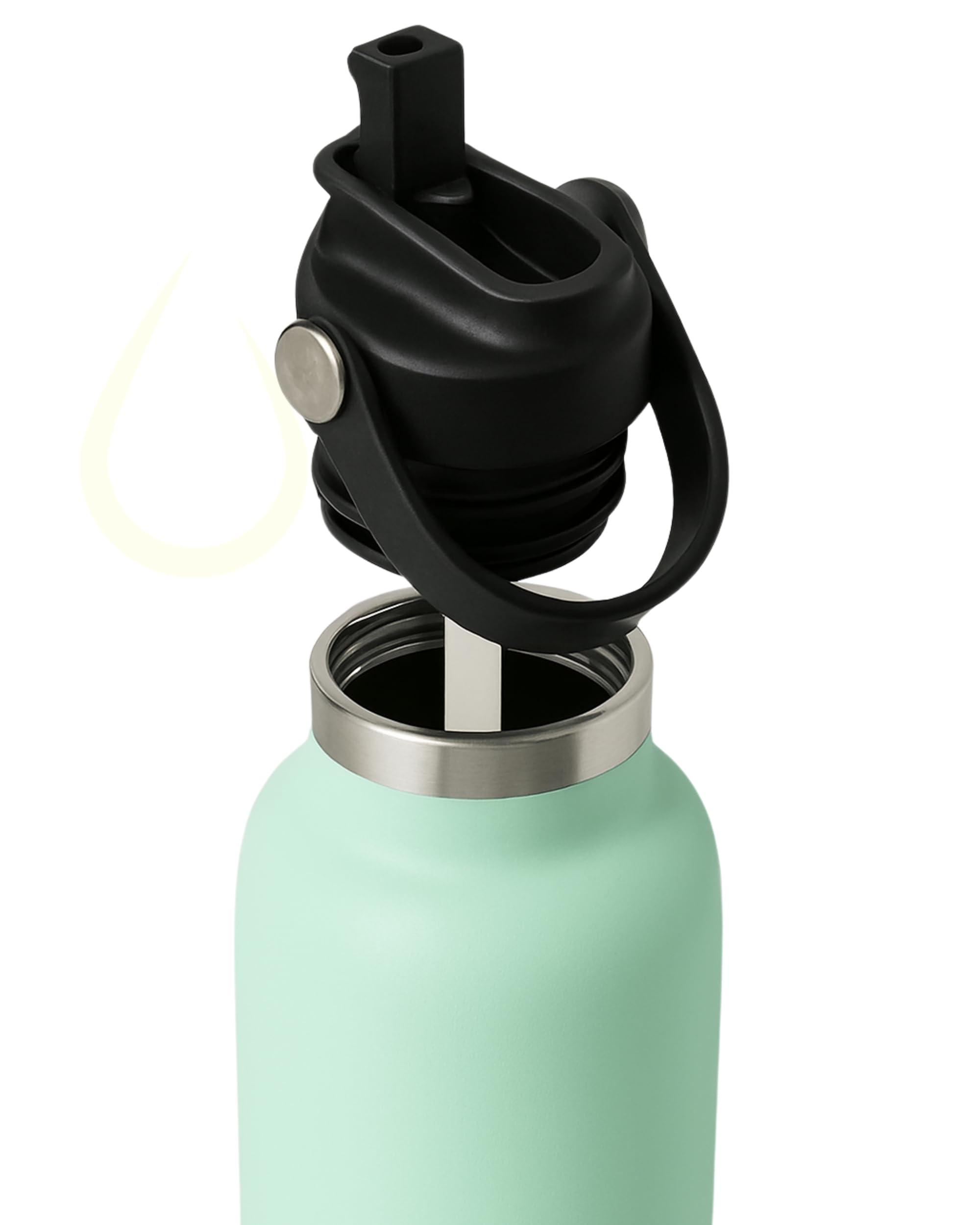 DrinkBot Breeze Kids  Sipper Bottle | 24hr Hot & Cold | 304 Steel, Double Wall | BPA-Free, Leak & Rust-Proof | Ideal for School, Sports & Travel