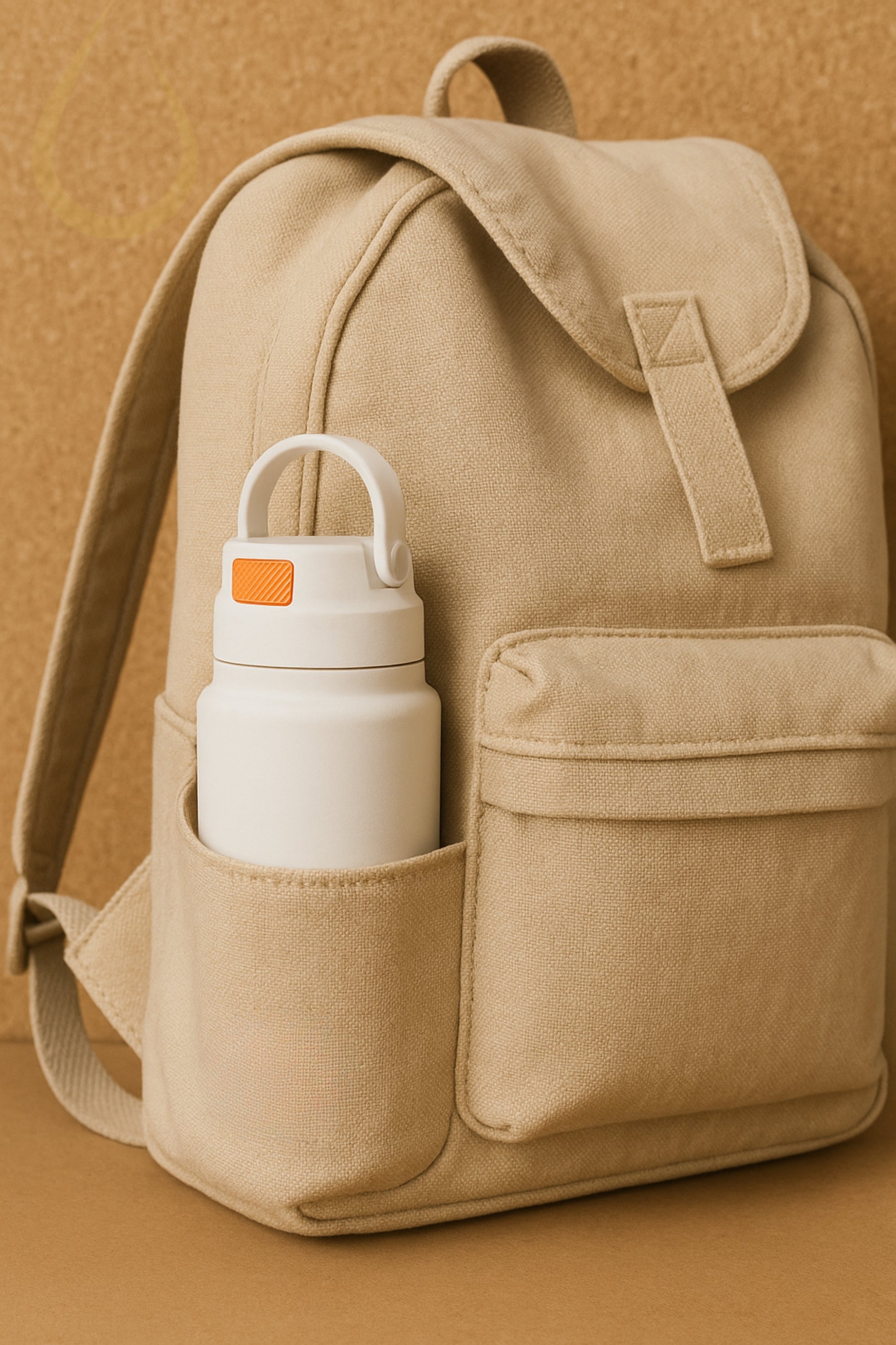 Drinkbot Luna | The Ultimate Recycled Stainless Steel Eco-Friendly & Reusable Water Bottle Ideal for School, Outdoor, Gym, Home, and Office Use - Leak Proof and BPA-Free, PVC Free - 800ml