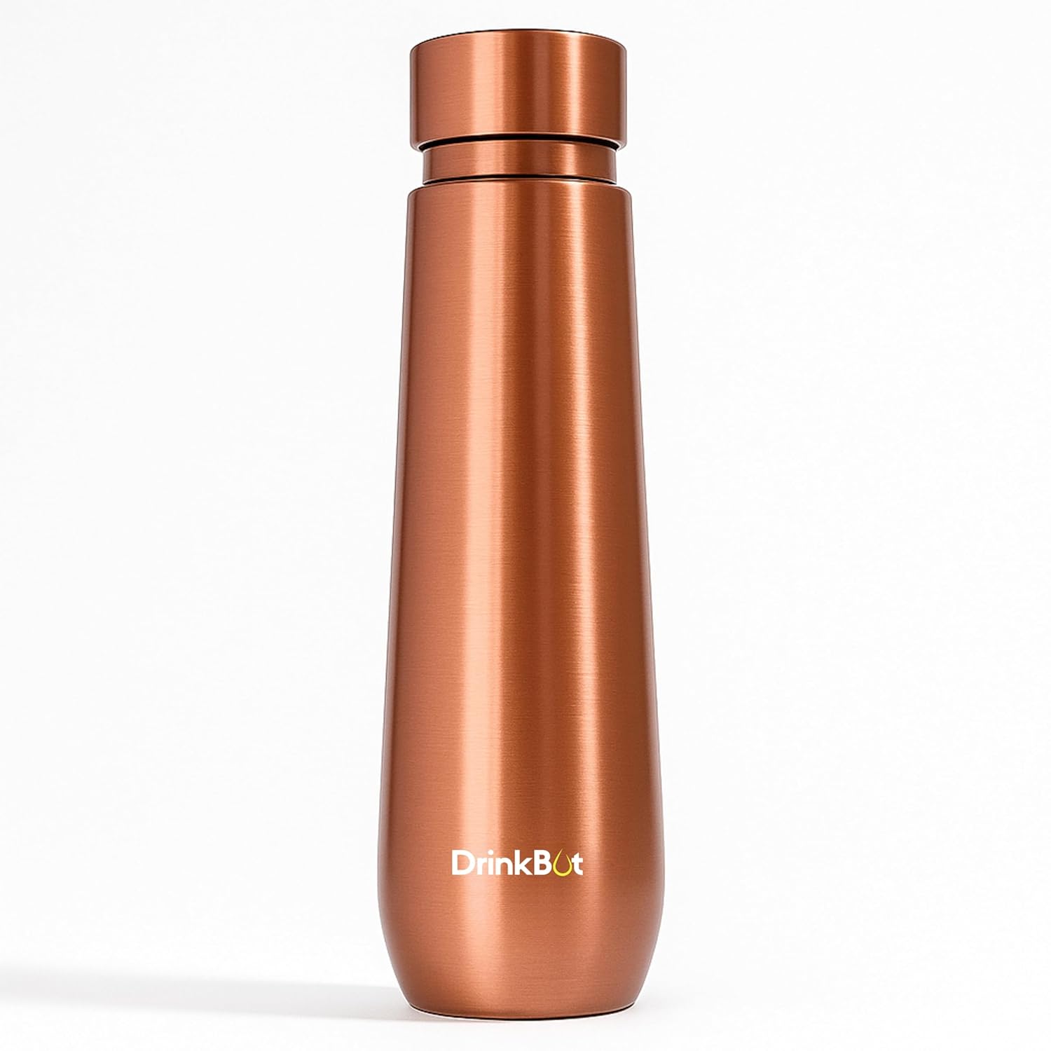 Drinkbot Aakar | 98% Pure Copper Water Bottle | 950ml Leakproof & Handcrafted for Ayurveda, Gifting & Everyday Use