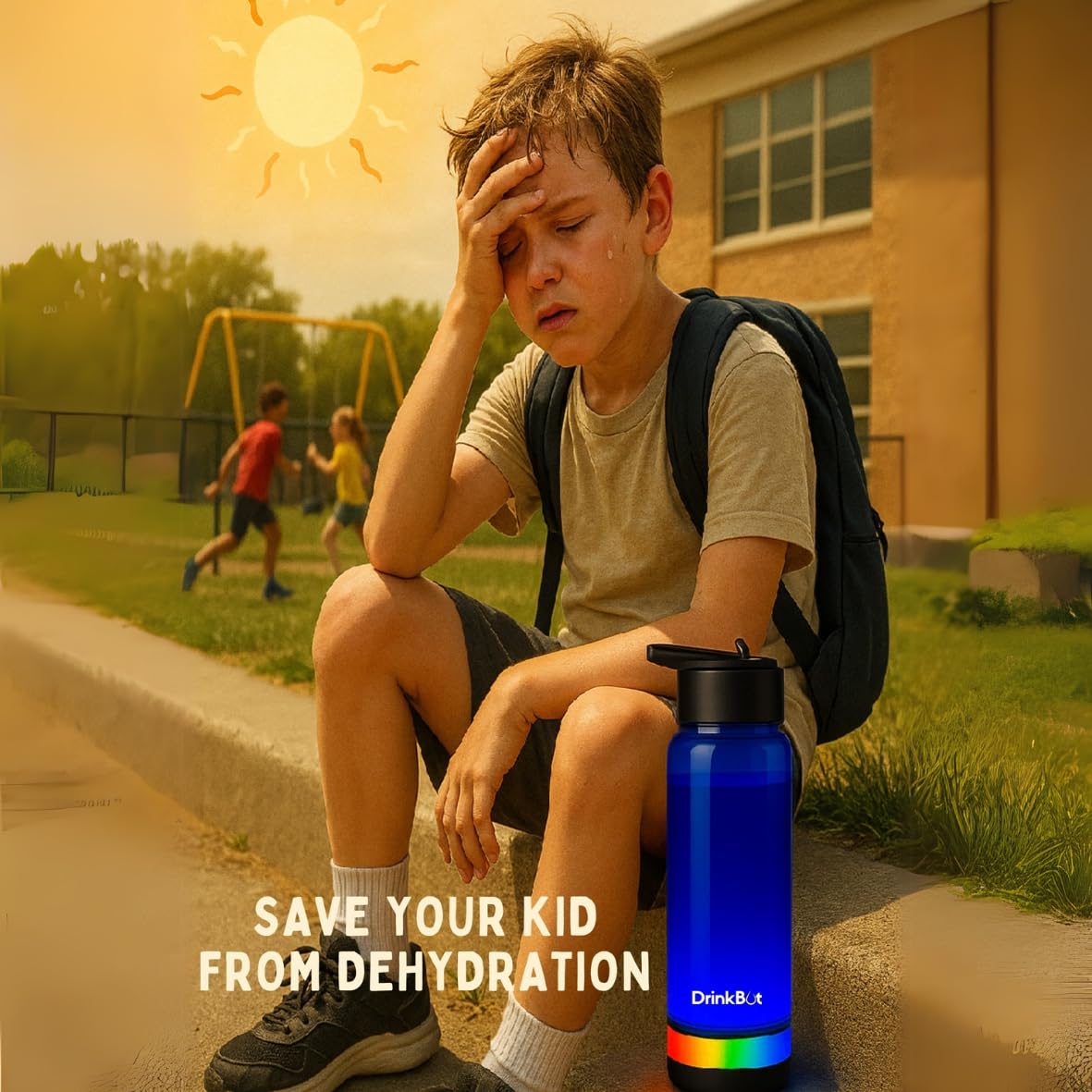Drinkbot Smart Water Bottle 700/750 ml Water Bottle For Office| RGB Led Light Reminder To Drink|Durable,Leak Proof&Safe| Premium Bpa Free Material |Perfect For Gift,Travel,Gym,Yoga,Transparent