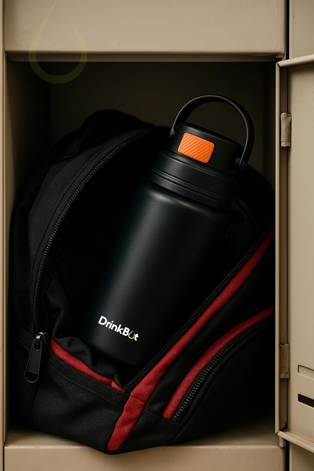 Drinkbot Luna | The Ultimate Recycled Stainless Steel Eco-Friendly & Reusable Water Bottle Ideal for School, Outdoor, Gym, Home, and Office Use - Leak Proof and BPA-Free, PVC Free - 800ml