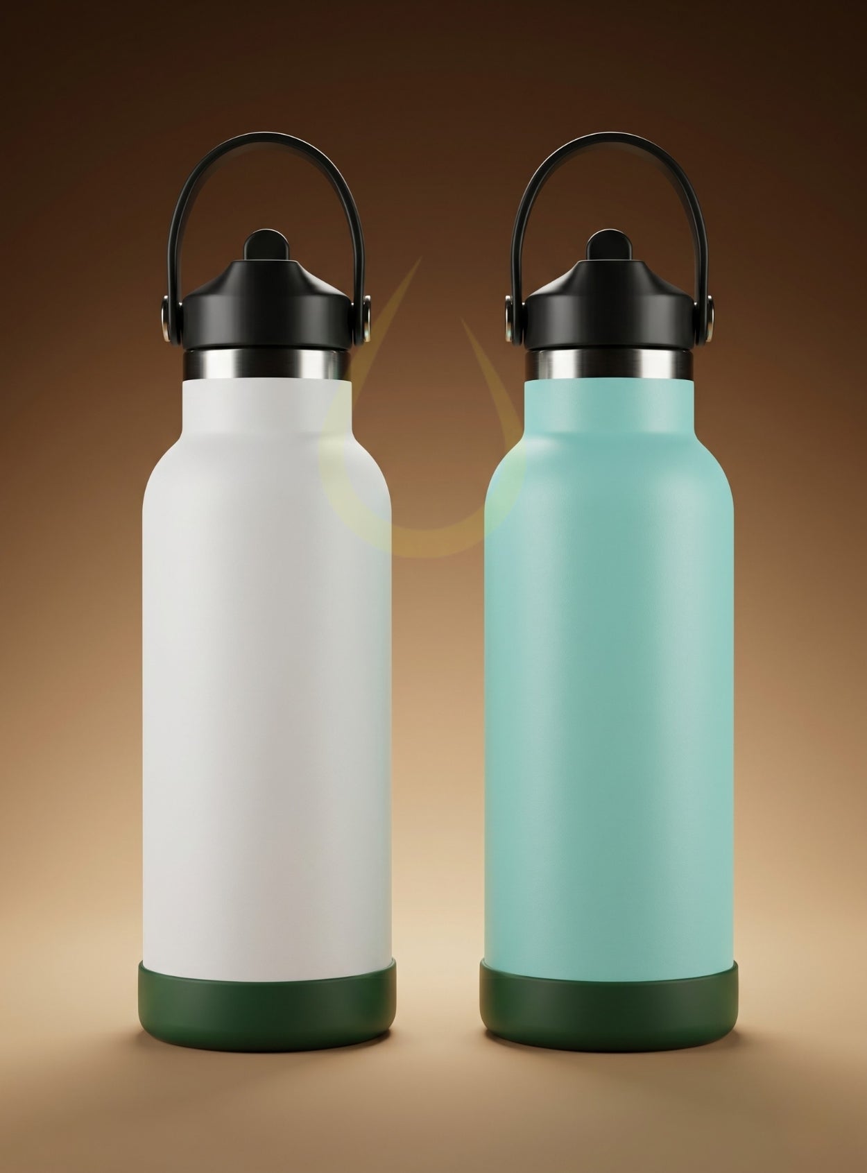 Silicone Bottle Bumper | Protective Bottom Sleeve | Fits Water Bottles 7cm–8cm Diameter