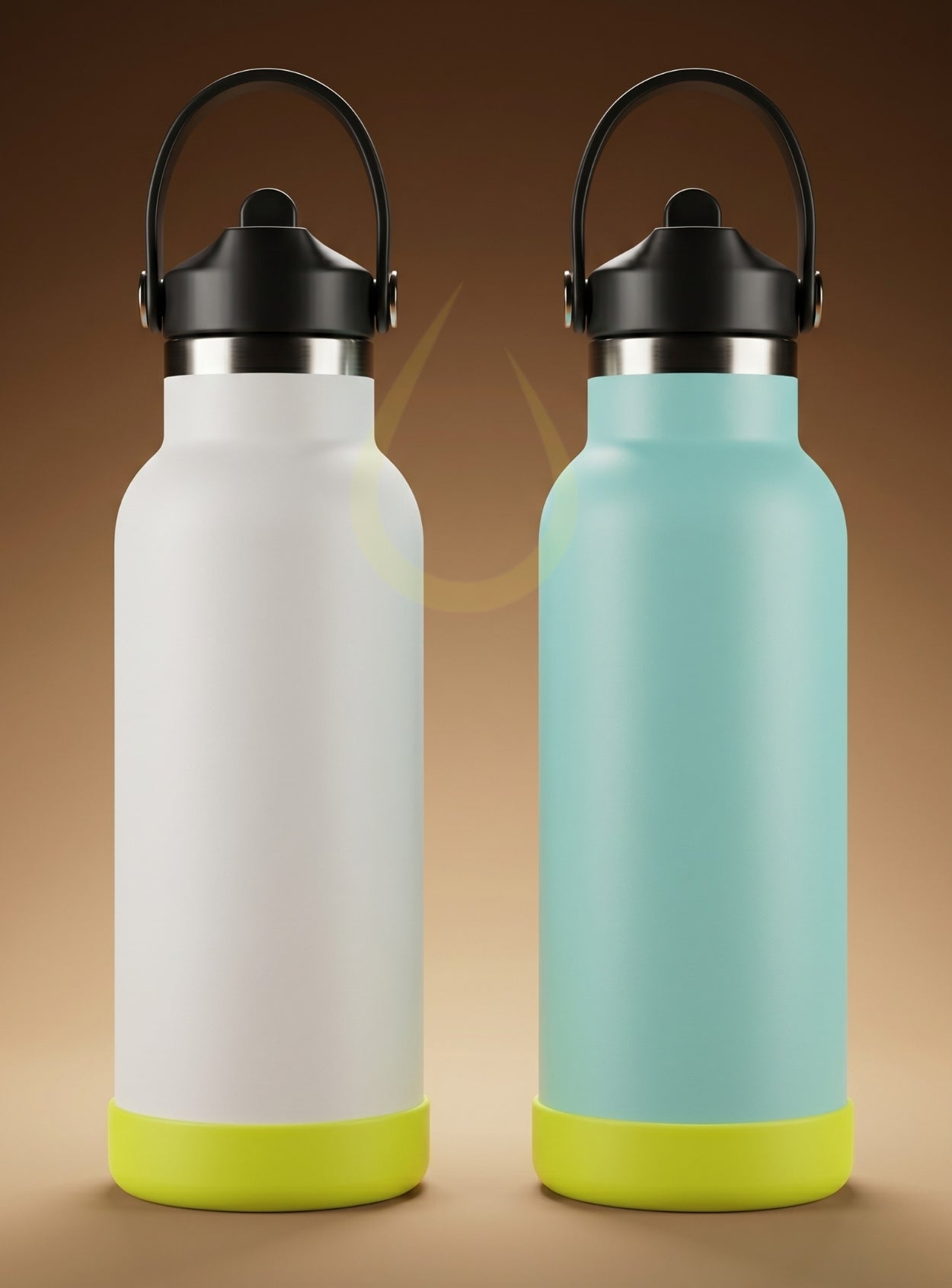 Silicone Bottle Bumper | Protective Bottom Sleeve | Fits Water Bottles 7cm–8cm Diameter