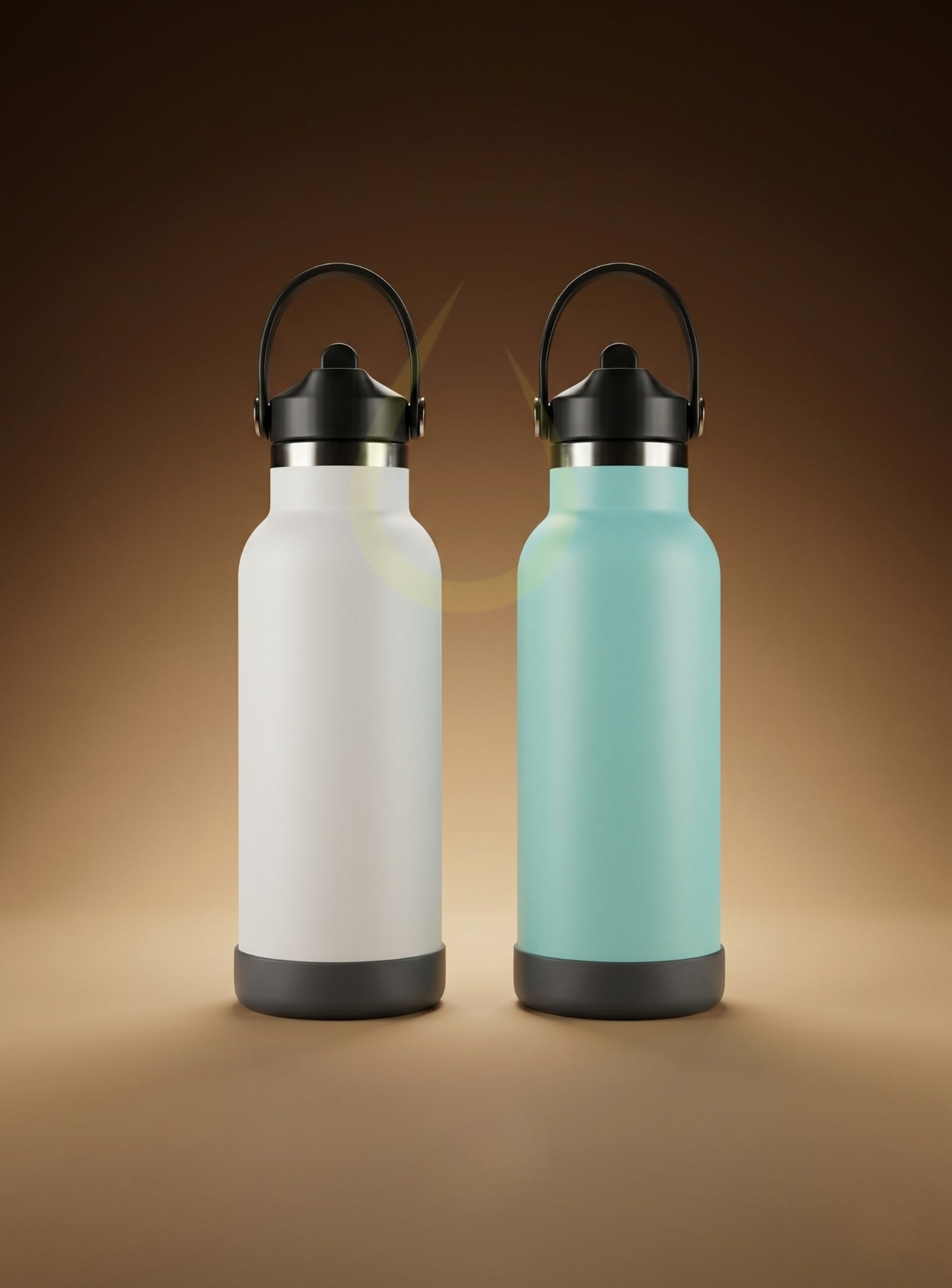 Silicone Bottle Bumper | Protective Bottom Sleeve | Fits Water Bottles 7cm–8cm Diameter