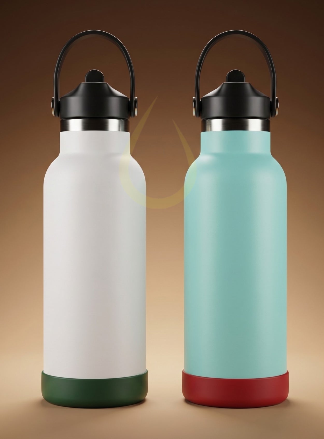 Silicone Bottle Bumper | Protective Bottom Sleeve | Fits Water Bottles 7cm–8cm Diameter