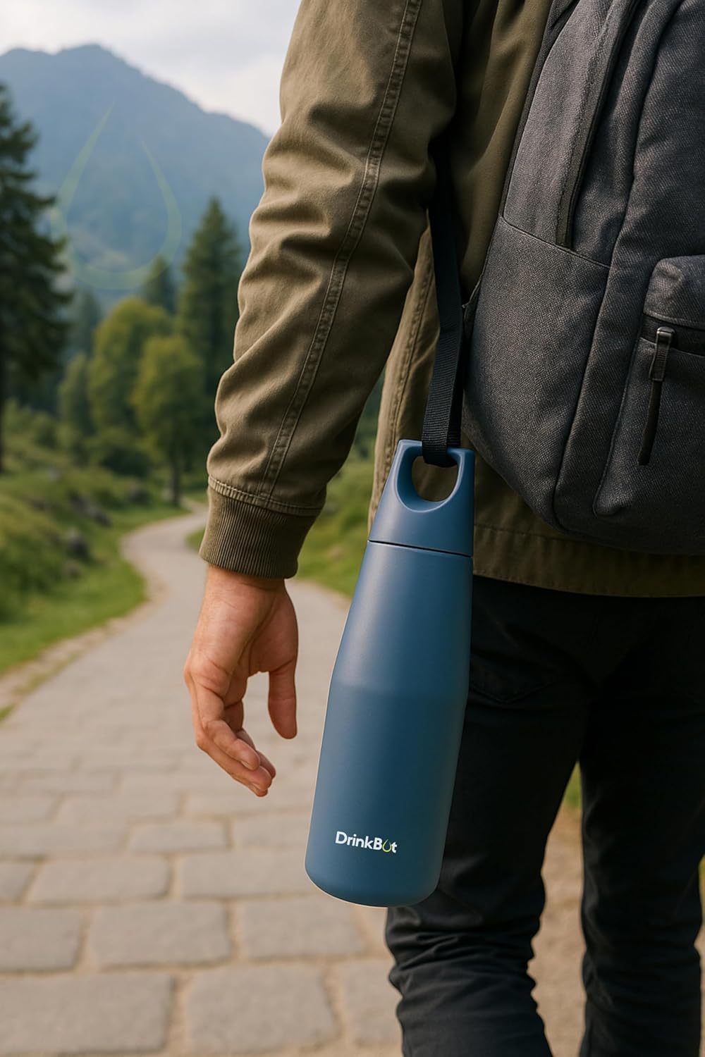 Drinkbot™ Myst Flask – 1080ml | 580ml | 316 Grade Stainless Insulated Steel | Hot & Cold, Leakproof, Lightweight & Tough