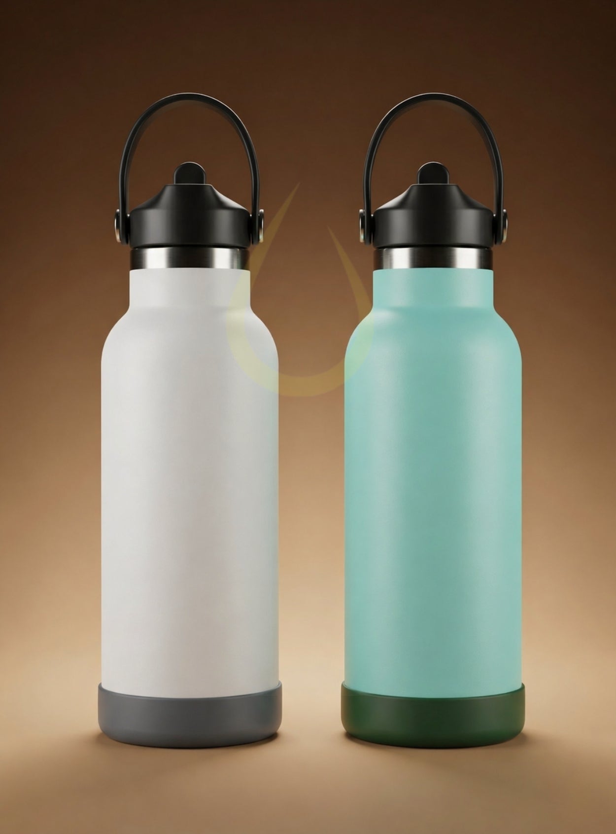 Silicone Bottle Bumper | Protective Bottom Sleeve | Fits Water Bottles 7cm–8cm Diameter