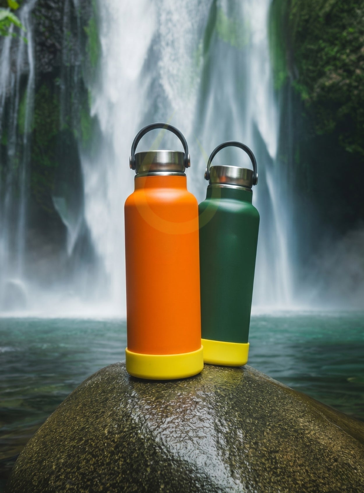 Silicone Bottle Bumper | Protective Bottom Sleeve | Fits Water Bottles 7cm–8cm Diameter