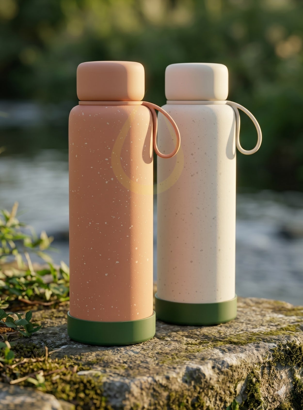 Silicone Bottle Bumper | Protective Bottom Sleeve | Fits Water Bottles 7cm–8cm Diameter