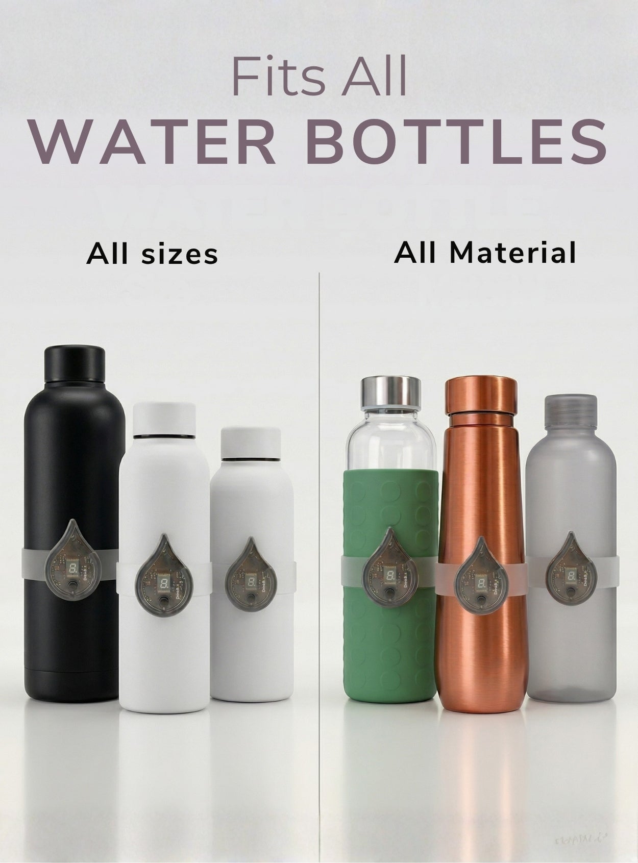DrinkBot Smart Hydration Reminder Band