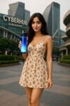Drinkbot GLOW Borosilicate Glass