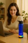 Drinkbot GLOW Borosilicate Glass